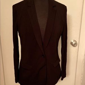 MAGASCHONI BLACK SOFT BLAZER SIZE MEDIUM NWOT